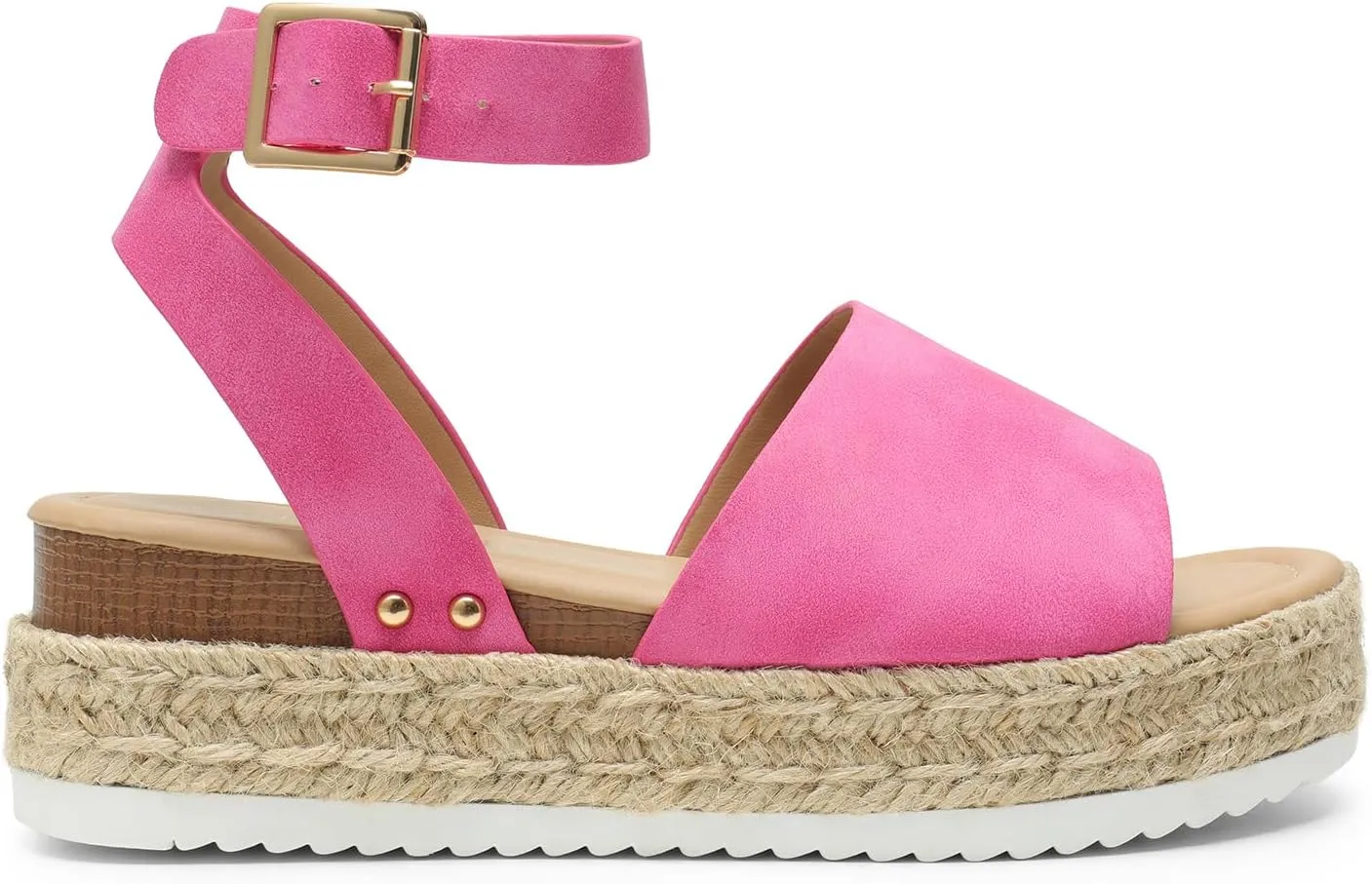 DREAM PAIRS Women's Platform Espadrilles Casual Ankle Strap Wedge Sandals Comfortable Dressy Summer Shoes