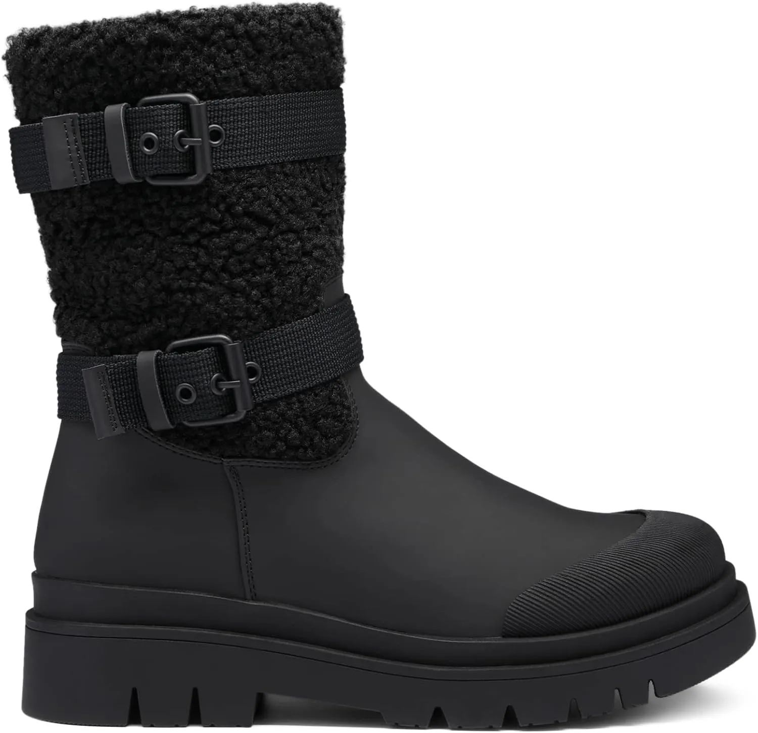 DREAM PAIRS Women's Waterproof Winter Snow Boots with Warm Comfortable Fur Lining, Anti Slip Rubber Mid-Calf Booties Outdoor
