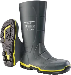 Dunlop Protective Footwear, Acifort MetMAX, 100% Waterproof Polyblend PVC Material, Comfortable, Flexible, Lightweight and Durable Protective Footwear, MZ2LE02.09, Size 9 US