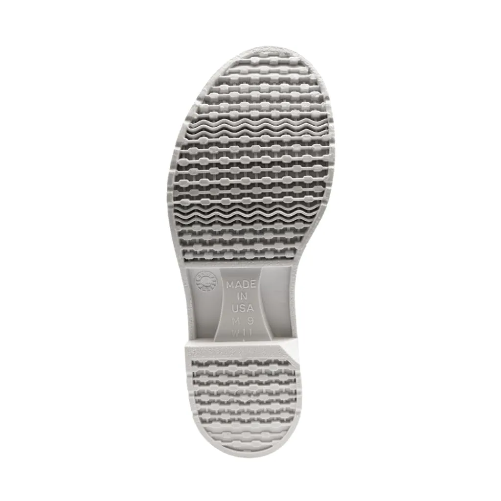 DUNLOP Protective Footwear, Plain Toe White Safety Lock, 100% Waterproof PVC, Lightweight and Durable Protective Footwear, Slip-Resistant, 8101100.1, Size 10 US