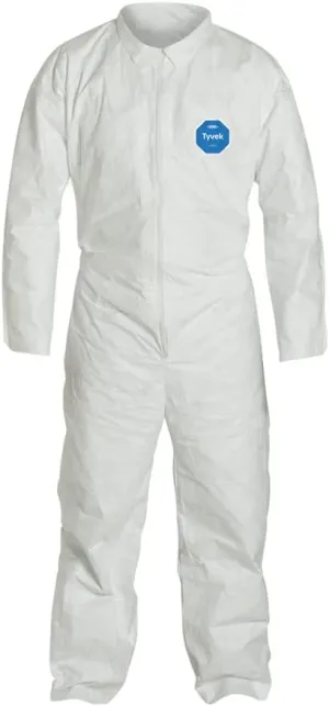 DuPont Tyvek 400 Disposable Protective Coverall With Open Wrists And Ankle