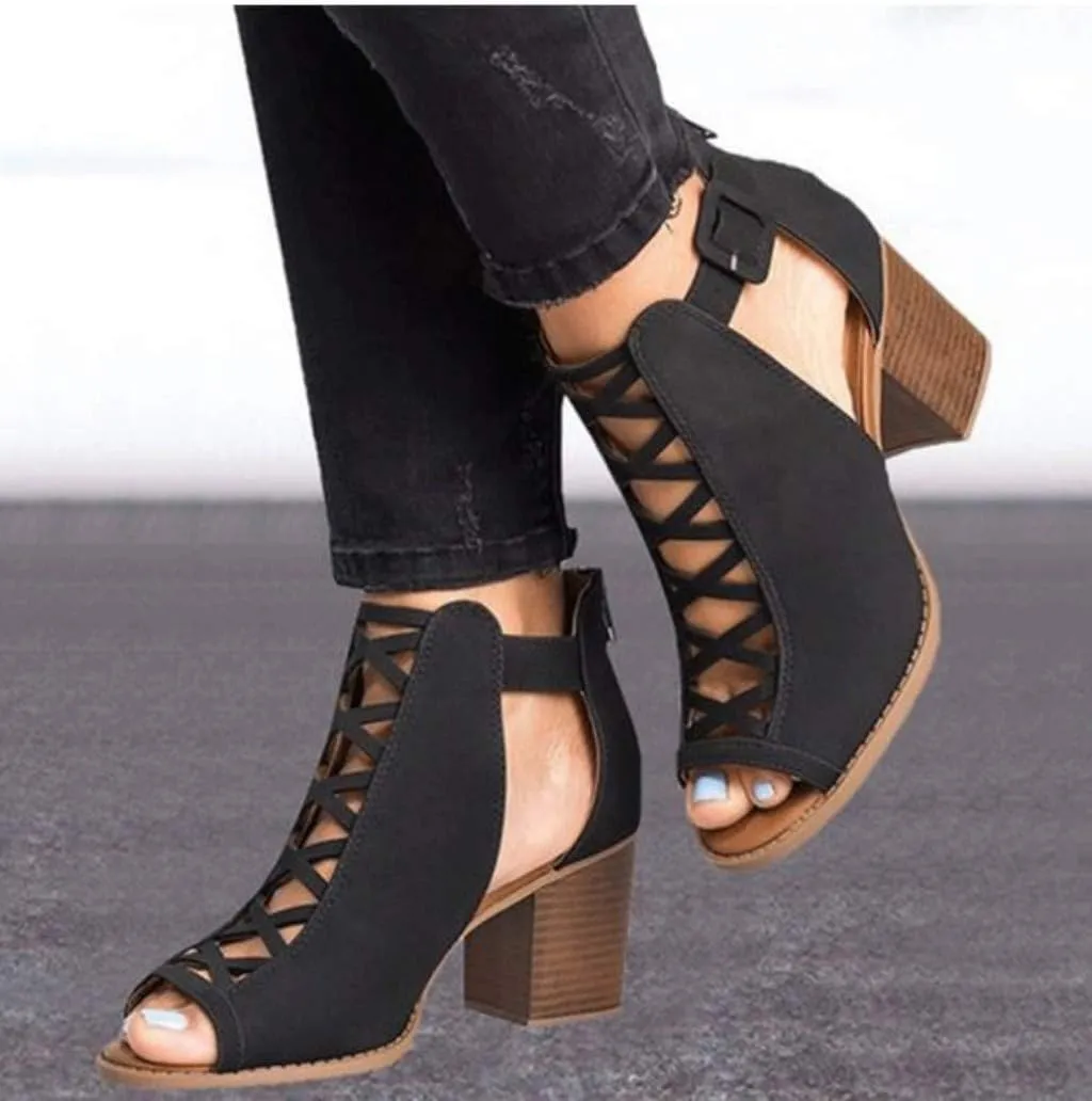 Eduavar Wedge Sandals for Women, Sandals Women Dressy Summer Beach Sandals Lace Trim Ring Toe Floral Flat Sandals