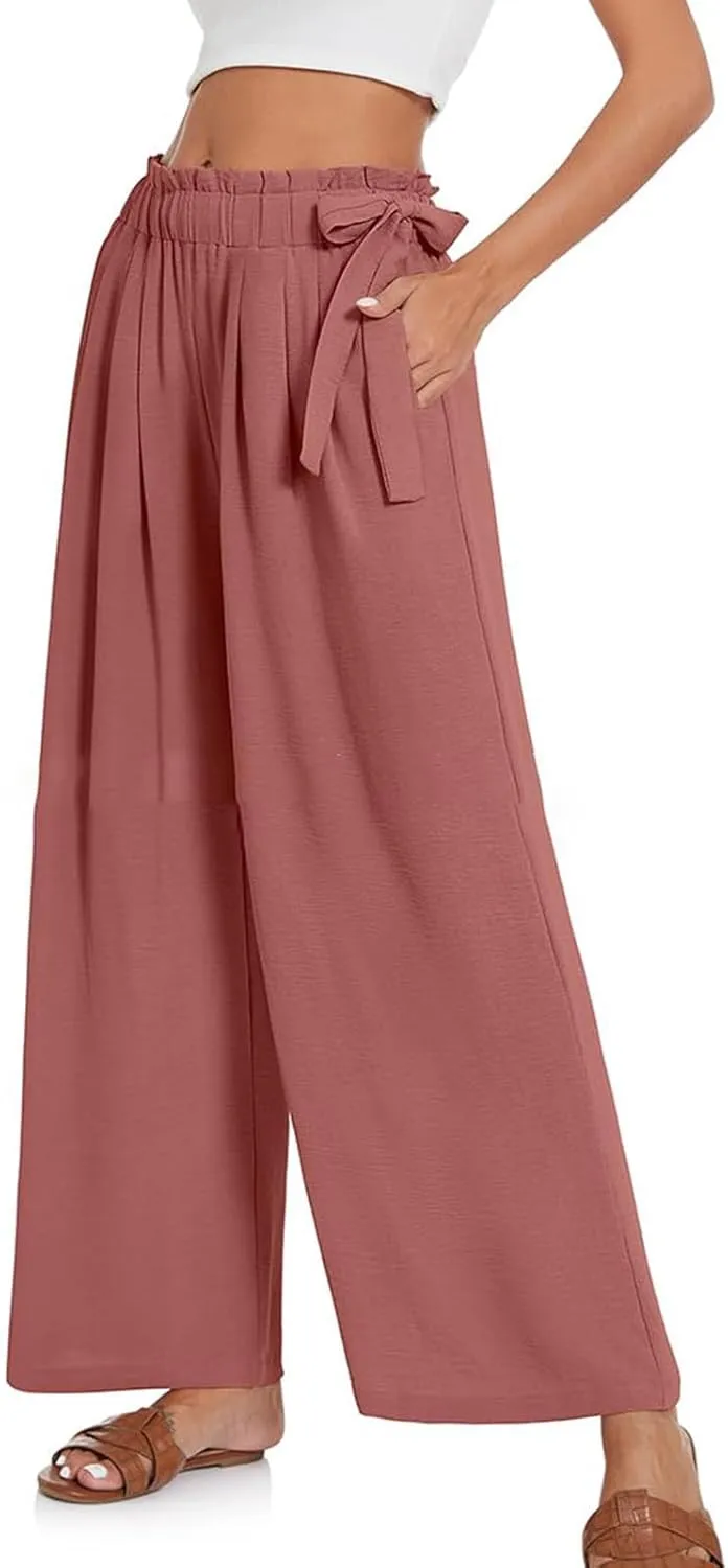 Elastic Waist Pants for Women Cotton Pants and Linen Explosion Loose Trousers Female Linen Pants for Women Petite Short