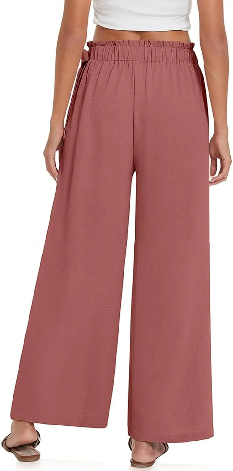 Elastic Waist Pants for Women Cotton Pants and Linen Explosion Loose Trousers Female Linen Pants for Women Petite Short