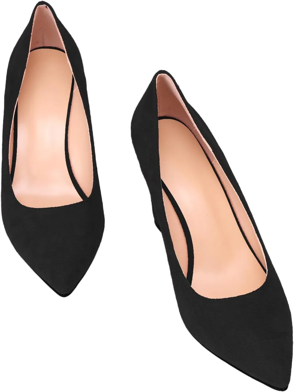 Elegant Women's Closed Toe Wedge Sandals - Comfortable Slip-On Pumps for Formal Events, Weddings, Office Work, and Dressy Occasions in