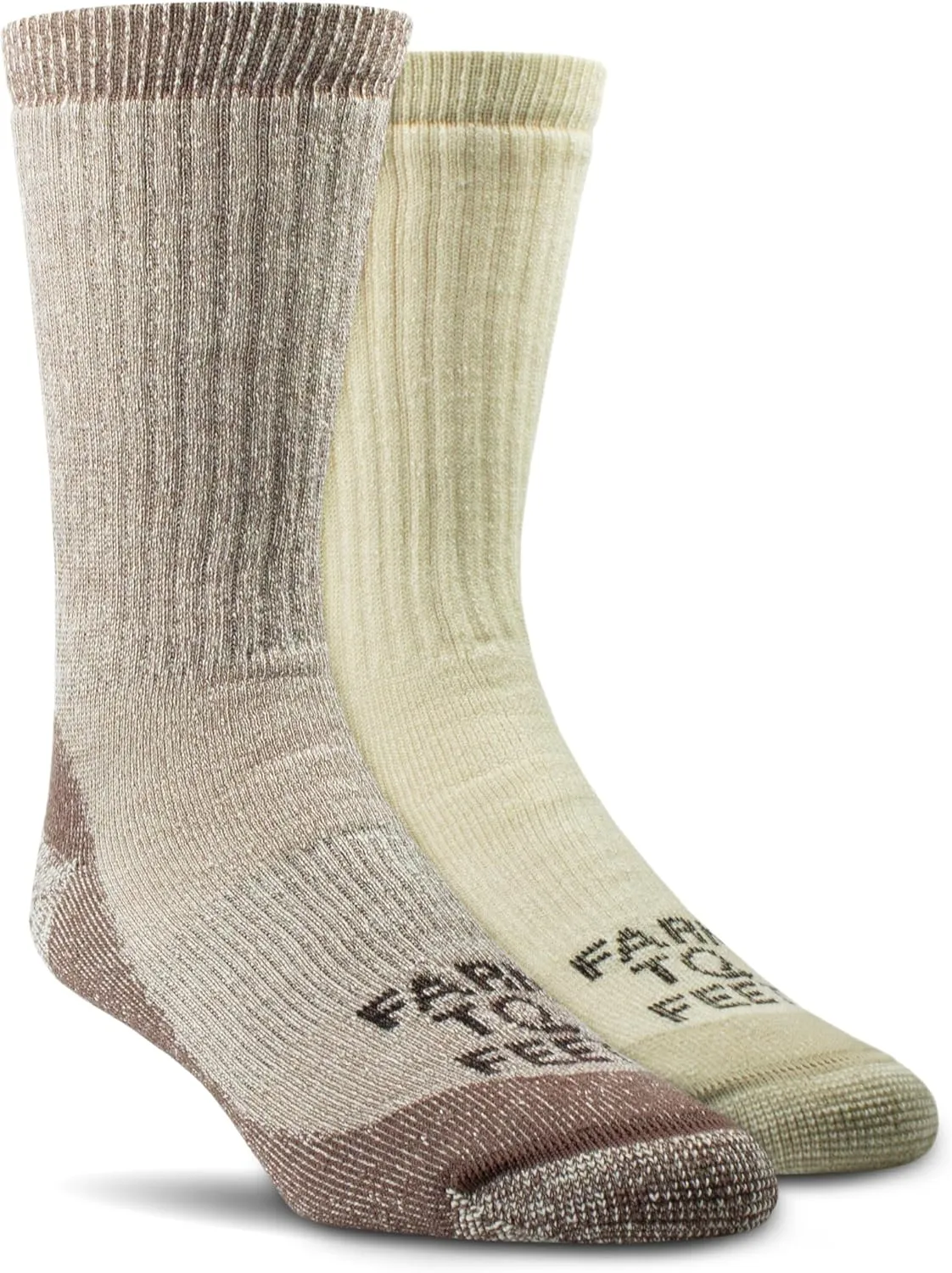 Farm to Feet Unisex Boulder Medium Weight Merino Wool Hiking Crew Socks