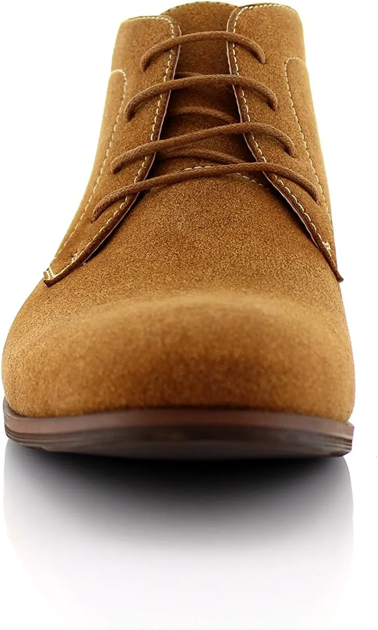 Ferro Aldo Raymond MFA806031 Mens Casual Brogue Mid-Top Lace-Up Uniform Dress Boots
