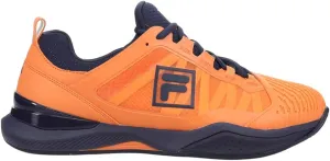 Fila Mens Speedserve Energized Tennis Sneakers Shoes - Orange - Size 10.5 M