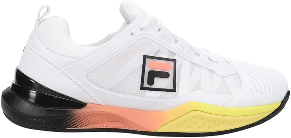 Fila Womens Speedserve Energized Tennis Sneakers Shoes - White - Size 7 M