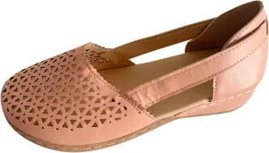 Flats Sandals for Women Bohemian Casual Sandals Summer with Arch Support Breathable Hollow Slide Shoes