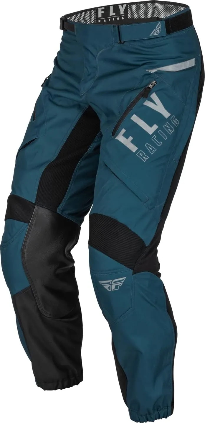 Fly Racing 2023 Patrol Slate Blue/Black Adult Moto Gear Set - (In the Boot) Pant and Jersey Combo