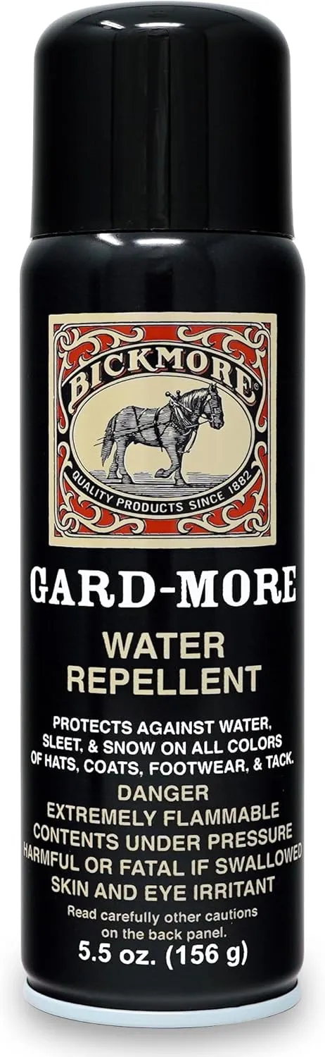 Gard-More Water & Stain Repellent 5.5oz- Leather Protector and Suede Protector Waterproofing Spray Guard for Boots, Shoes, Clothing, Hats, Jackets & More