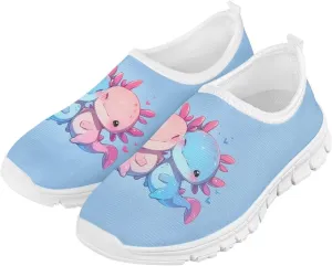 Girls Athletic Shoes Cute Kids Gym Running Slip On Shoes for Girls