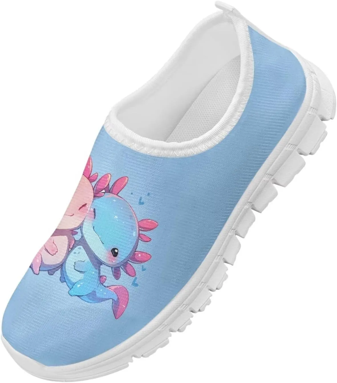 Girls Athletic Shoes Cute Kids Gym Running Slip On Shoes for Girls