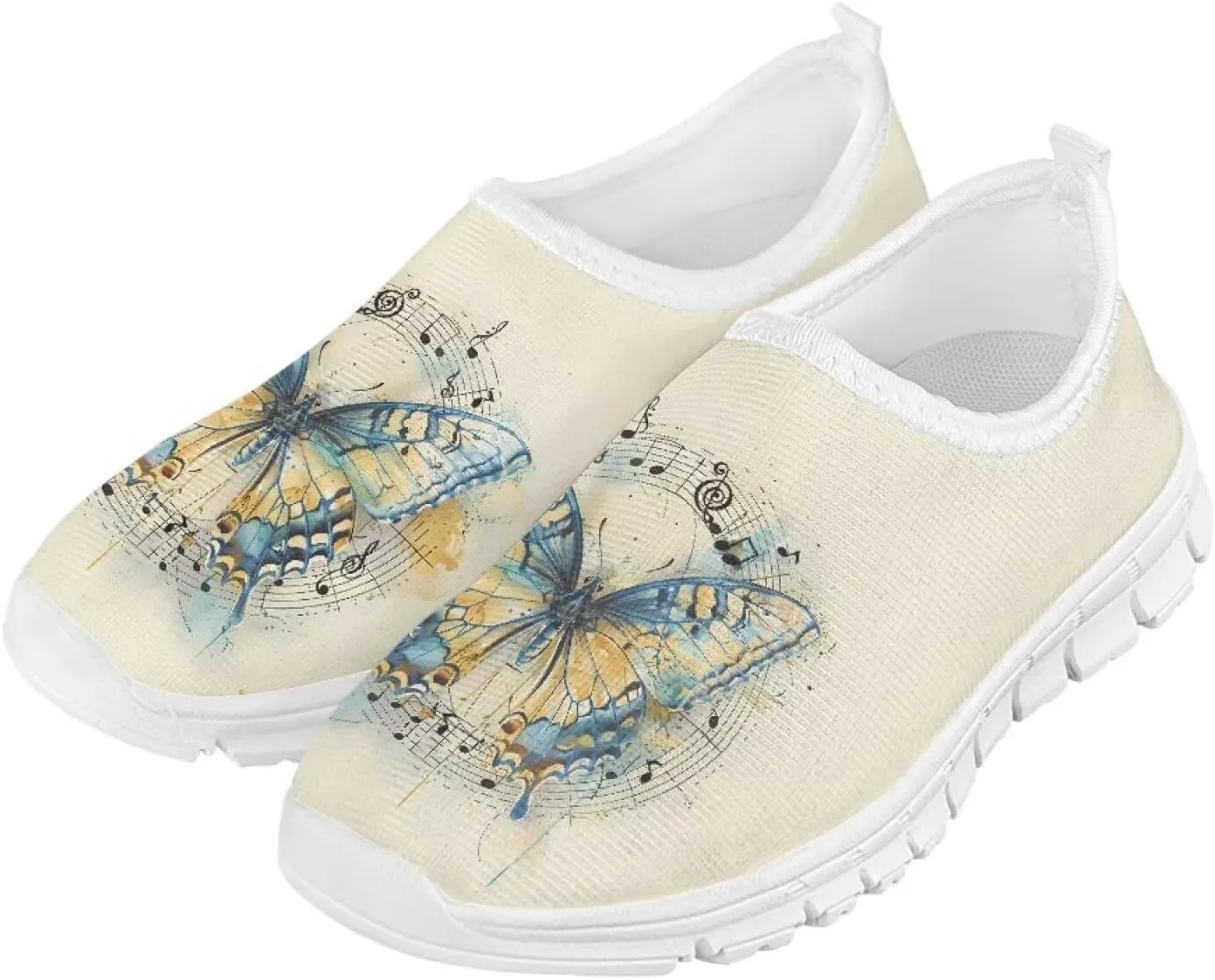 Girls Slip On Sneakers Little Girls Tennis Shoes for Outdoor Activities