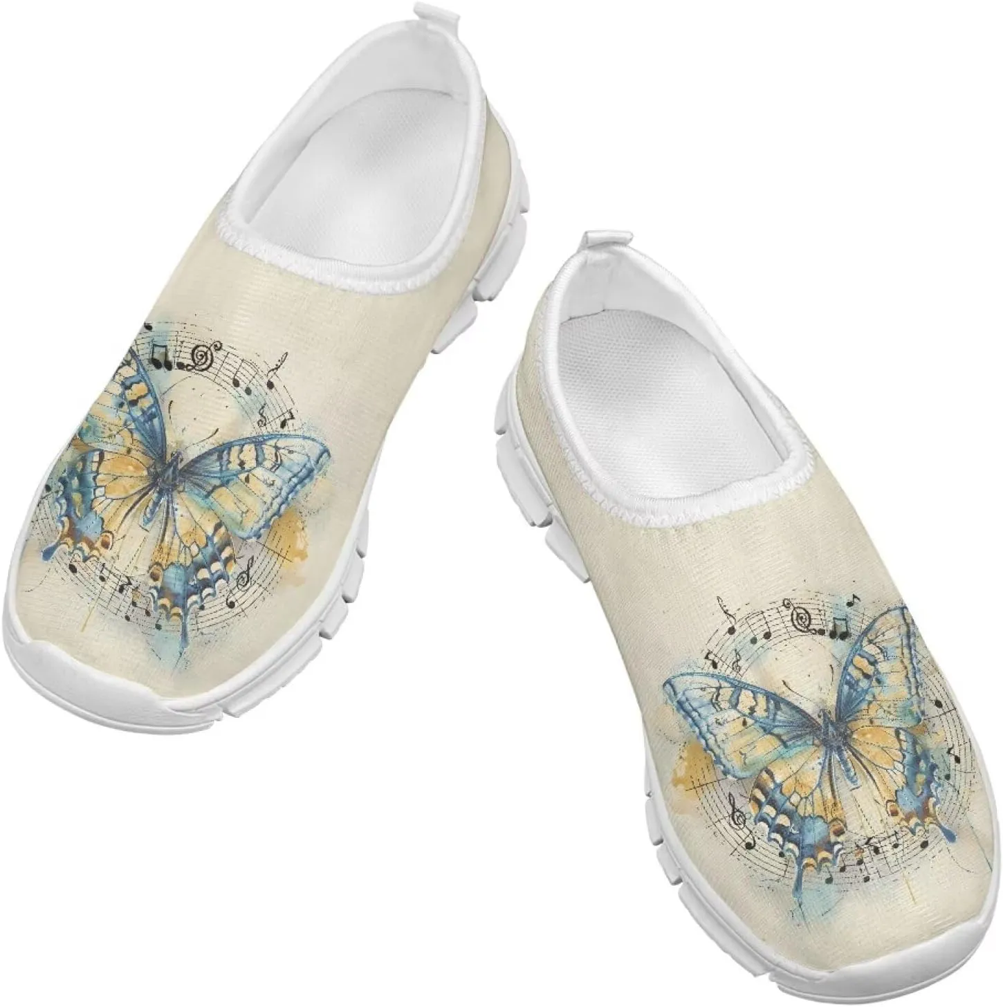 Girls Slip On Sneakers Little Girls Tennis Shoes for Outdoor Activities