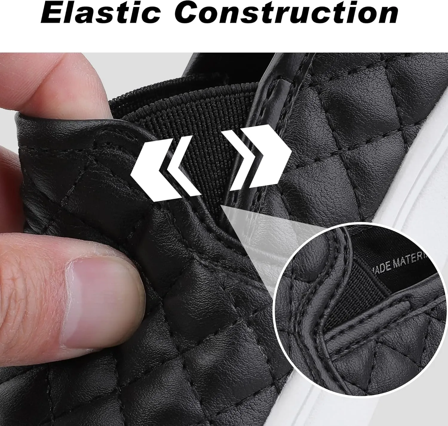 Girls Sneakers Slip On Casual Sneakers for Girls Nonslip Comfort Lightweight Flats Shoes for Big Girls Little Girls