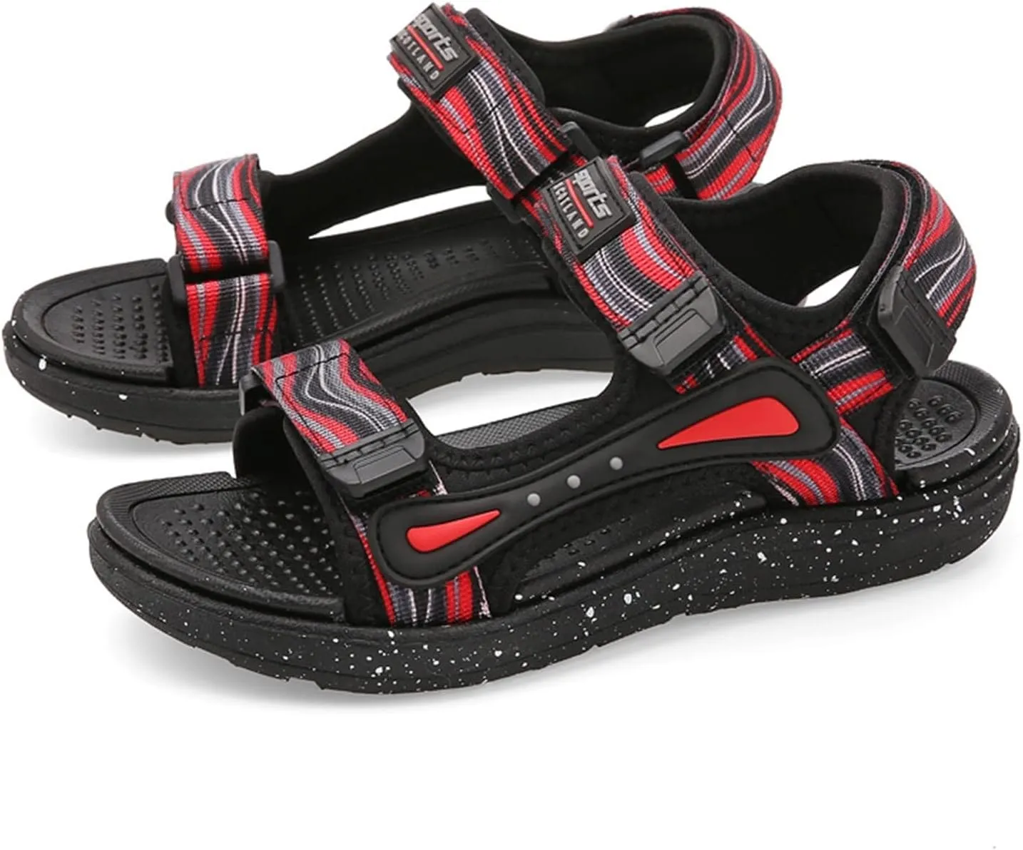 Girls Wedges Size 13 Children Sandals Fashion Breathable Thick Soled Summer Sandals Lightweight Soft Soled Kid Slider