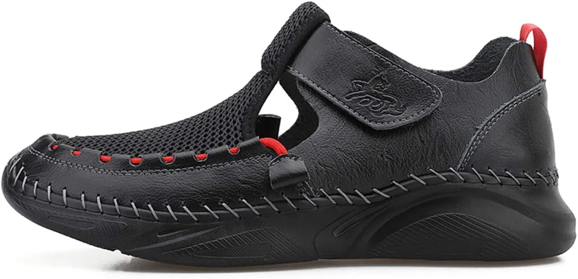 Gospt Mens Beach Loafers Outdoor Summer Closed Toe Fisherman Sandals Water Shoes