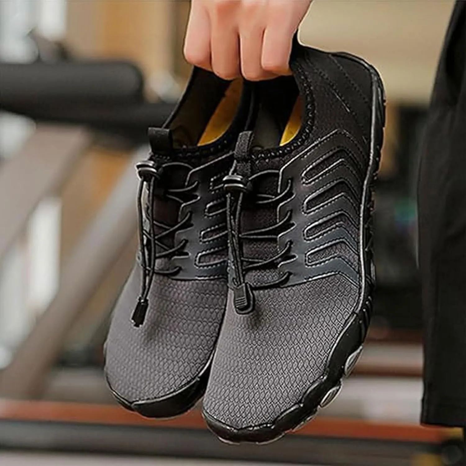 Grounded Footwear for Women Neuropathy Water Shoes Aqua Sports Shoe Women Barefoot Water Shoes Quick Drying Trail Running Shoe Comfortable Non-Slip Grounding Barefoot Walking Swim Trainers