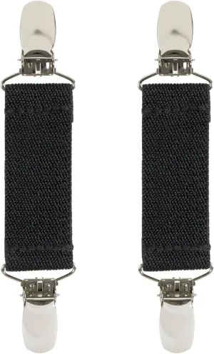 Hold’Em 1” Boot Straps Leg Pant Stirrup Elastic with Extra Heavy Clips USA Made