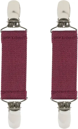 Hold’Em 1” Boot Straps Leg Pant Stirrup Elastic with Extra Heavy Clips USA Made