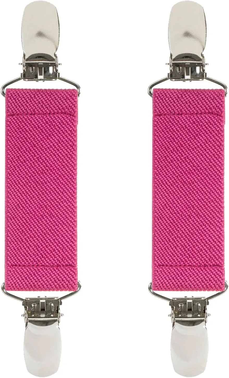 Hold’Em 1” Boot Straps Leg Pant Stirrup Elastic with Extra Heavy Clips USA Made