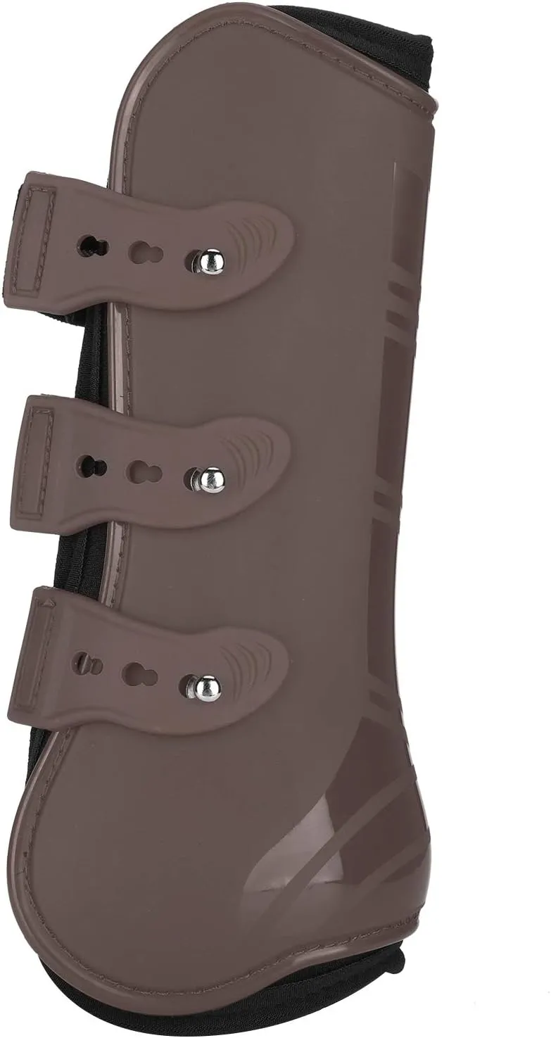 Horse Tendon Boots Open Front Boot for Horse Protective Boots, Horse Shock-Absorbing Boots for Jumping, Trail Riding Set of 4