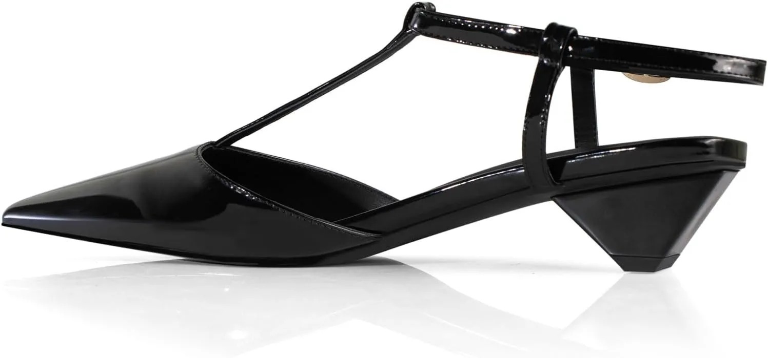 iadore Women Sexy Low Heel Sandals Ankle Straps Fashion Open Toe Satin Slip on Mules Summer Chic Strappy Dress Sandals Size 5-12 US