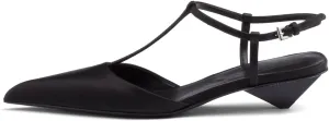 iadore Women Sexy Low Heel Sandals Ankle Straps Fashion Open Toe Satin Slip on Mules Summer Chic Strappy Dress Sandals Size 5-12 US