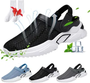 Jerrycherries Orthopedic Shoes,Jerry Cherries 2024 New Men’s Orthopedic Hollow-Out Sandals