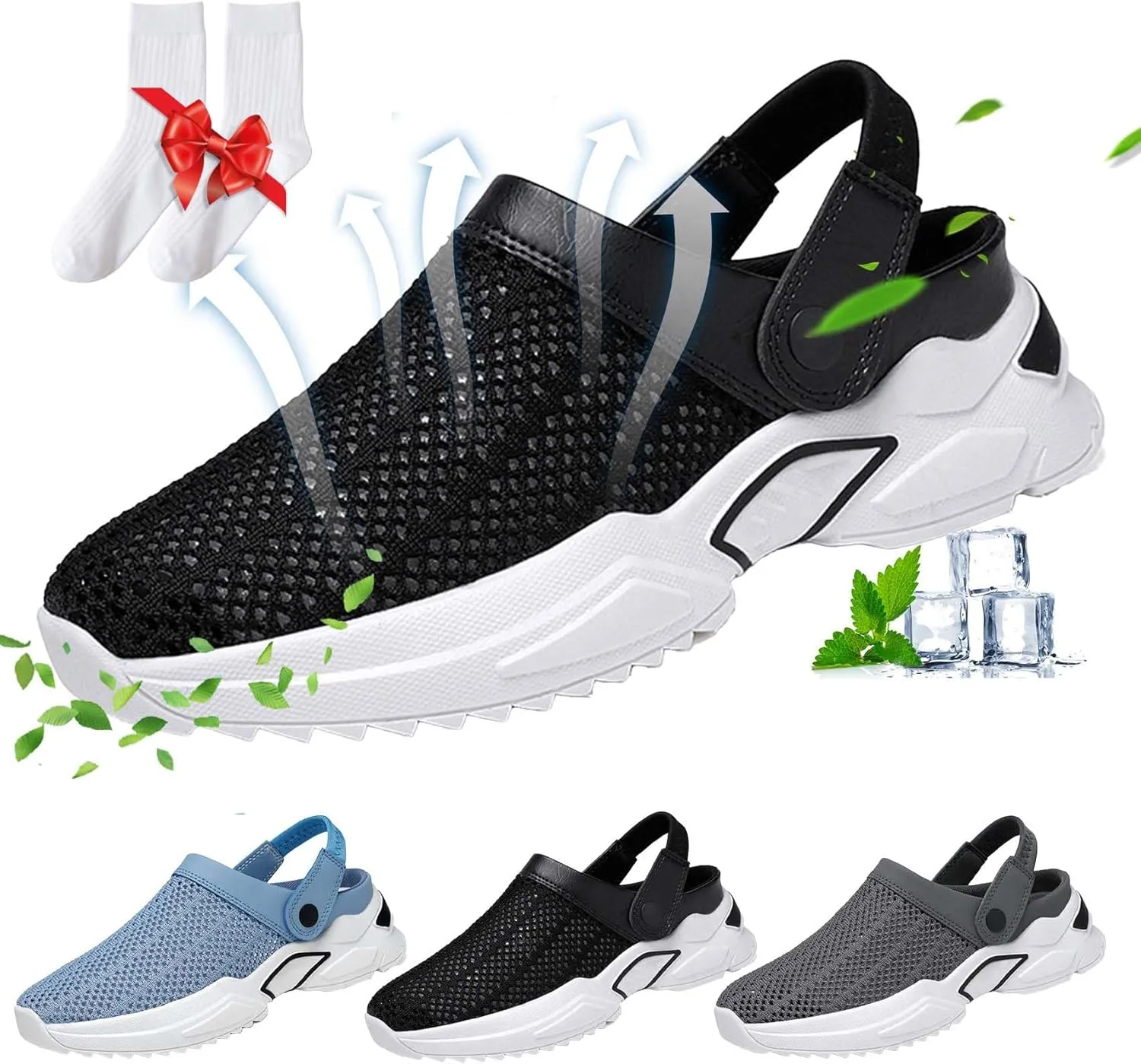 Jerrycherries Orthopedic Shoes,Jerry Cherries 2024 New Men’s Orthopedic Hollow-Out Sandals