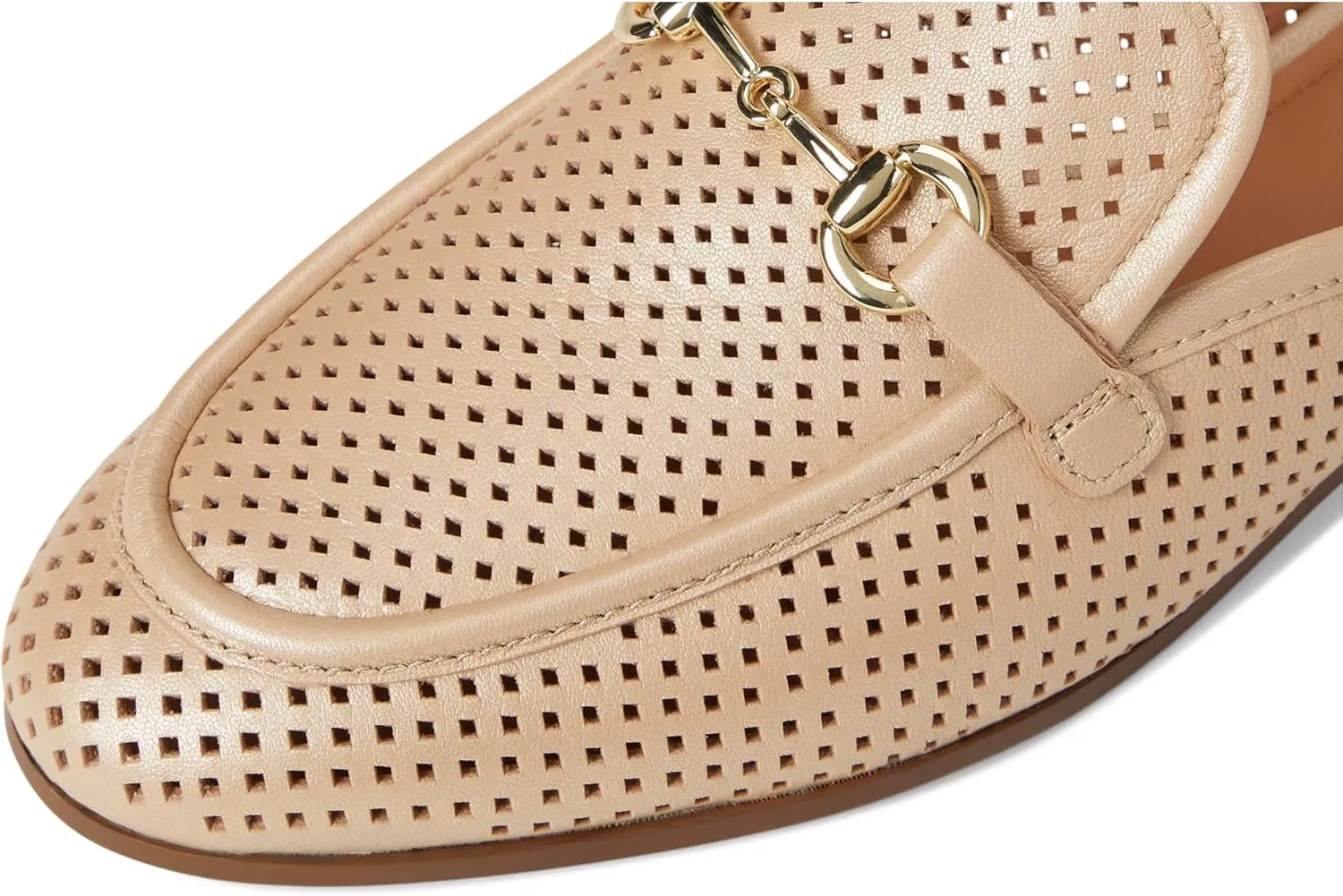 Johnston & Murphy Perfed Bit Mule Women’s Shoe, Women’s Dress Shoes, Office Shoes for Women, Slip On Leather Mules