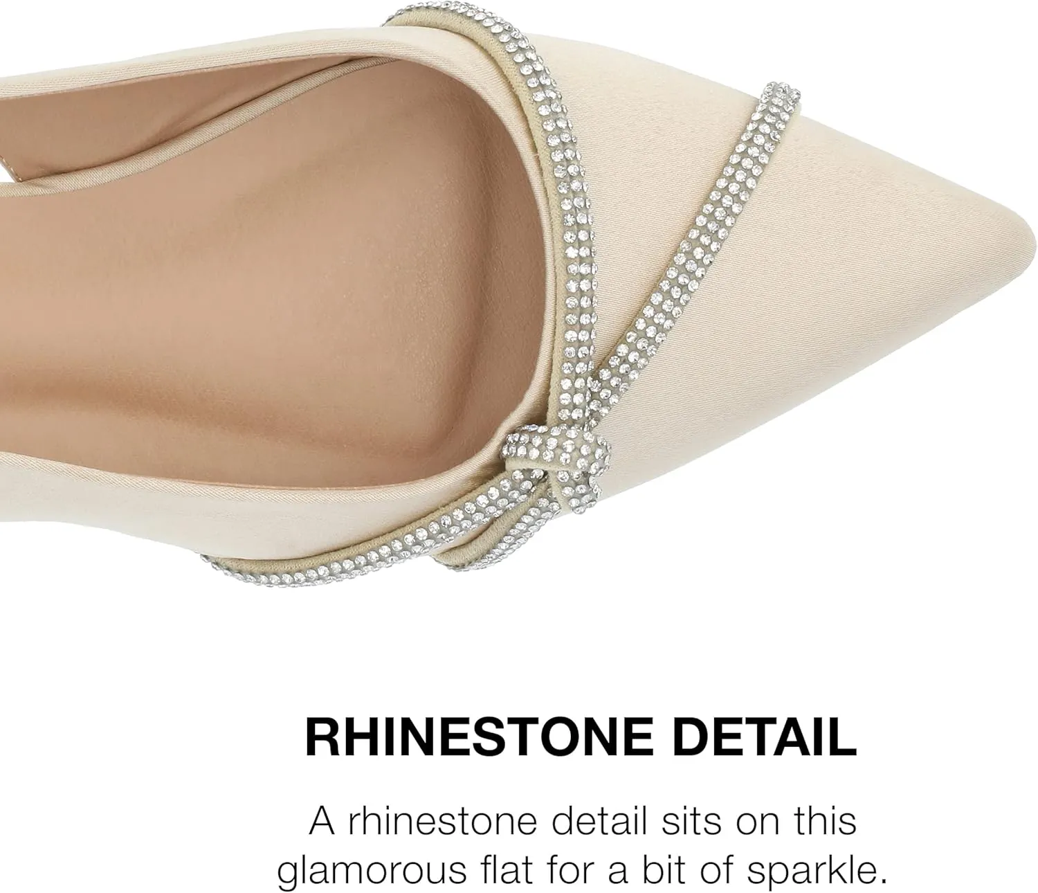 Journee Collection Womens Rebel Rhinestone Slingbacks