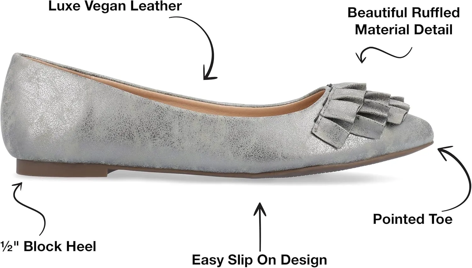 Journee Women's Judy Dress Flats