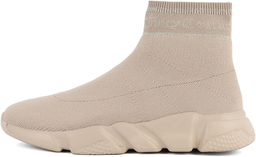 Juicy Couture Women's Slip-On High Sock Sneakers – Stylish, Lightweight, and Breathable Athletic & Casual Shoes