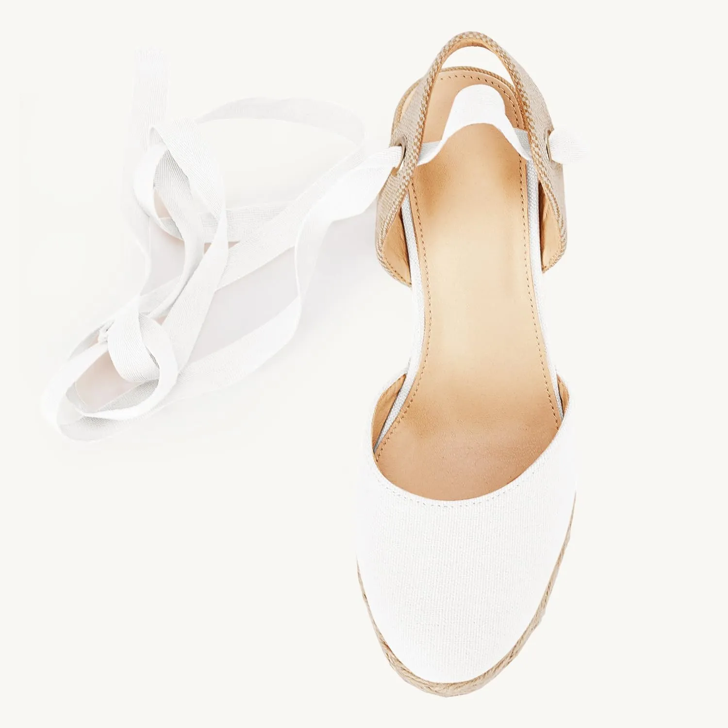 Juliet Holy Womens Lace up Espadrilles Closed Toe Wedges Sandals Strappy Slingback Platform Heels