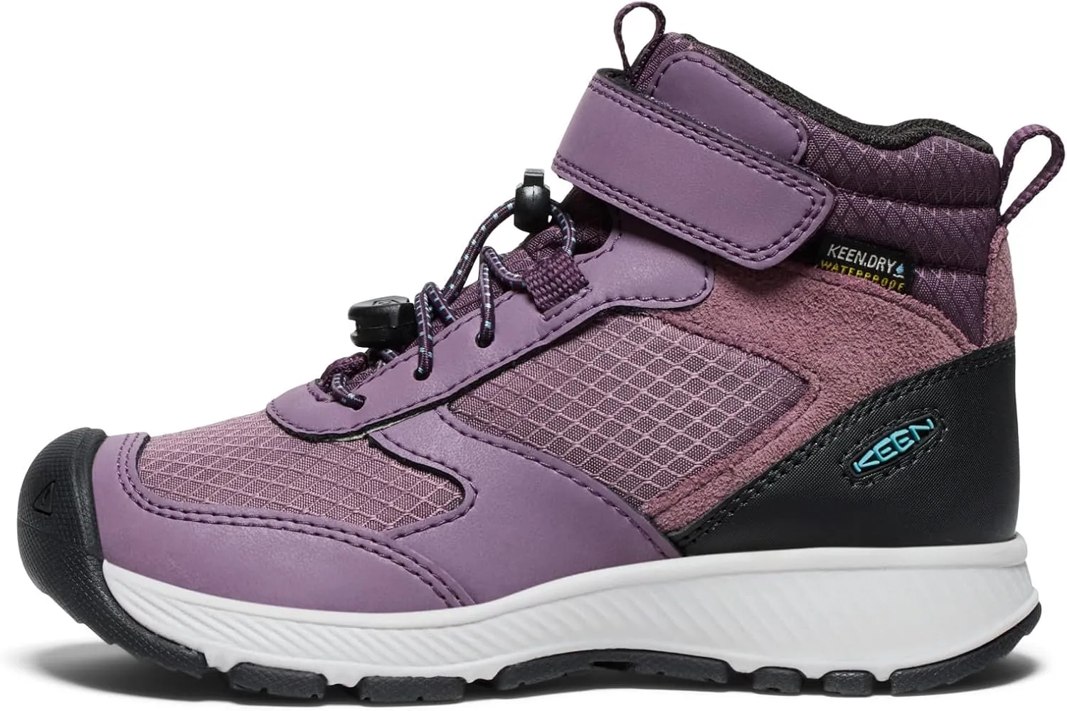 KEEN Unisex-Child Skua Mid Height Durable Easy on Comfortable Waterproof Hiking Boots