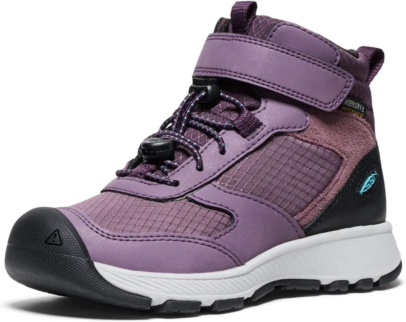 KEEN Unisex-Child Skua Mid Height Durable Easy on Comfortable Waterproof Hiking Boots