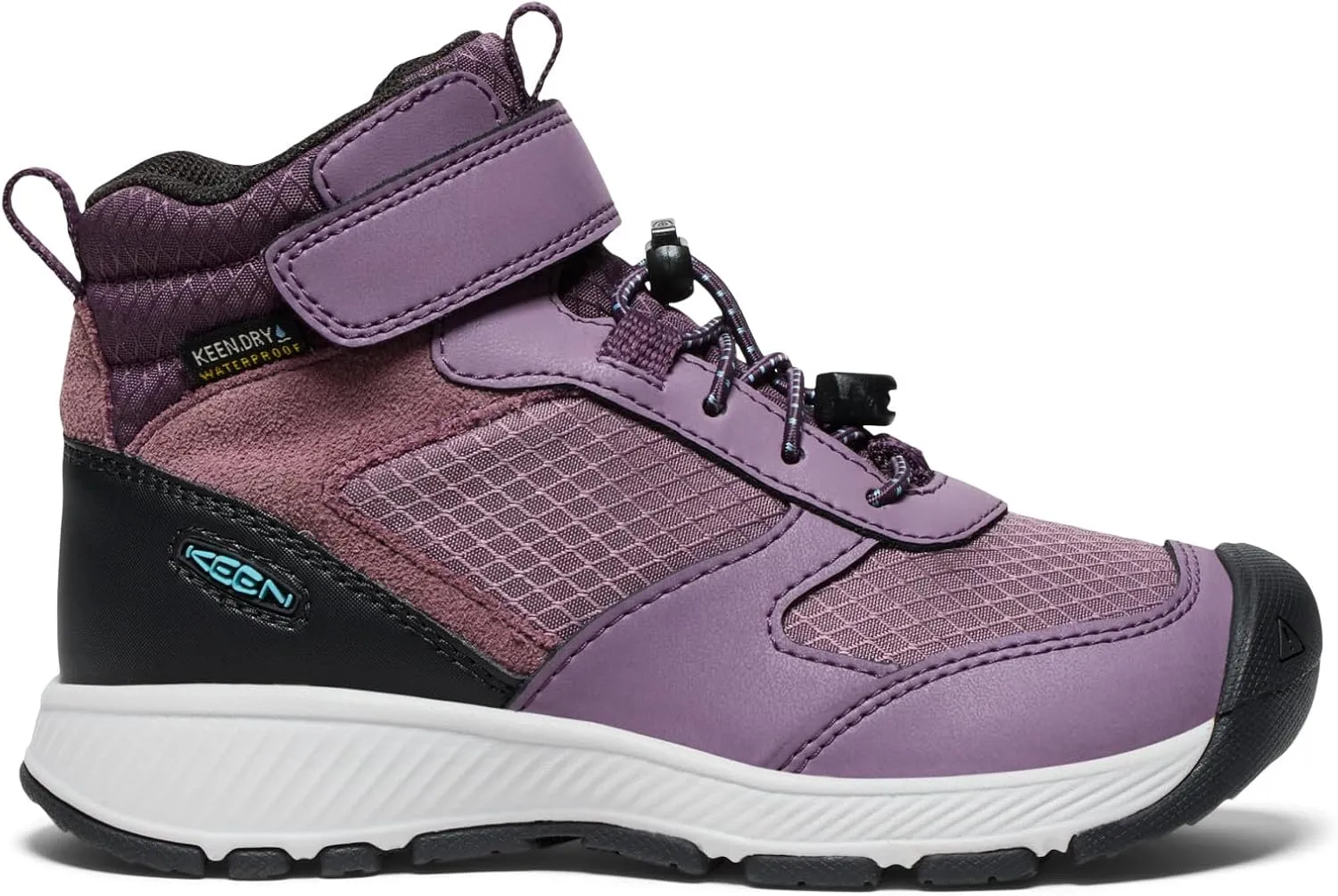 KEEN Unisex-Child Skua Mid Height Durable Easy on Comfortable Waterproof Hiking Boots