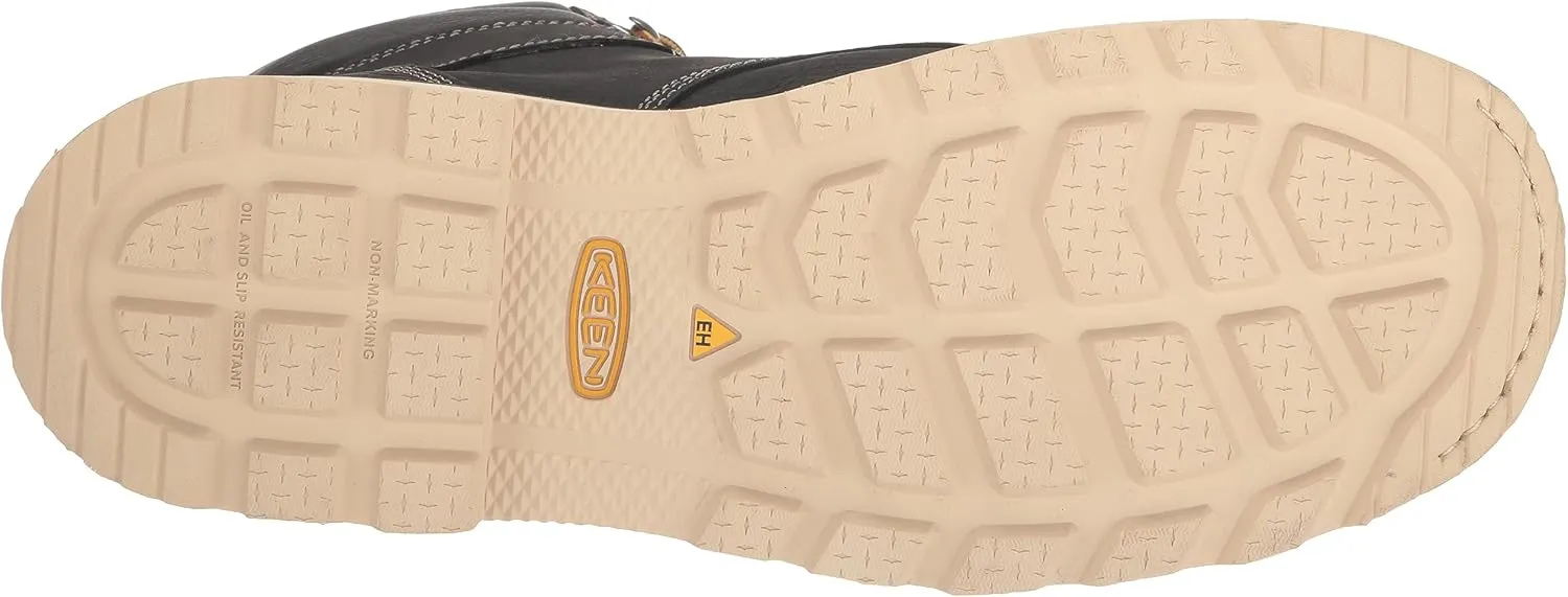 KEEN Utility Men's Cincinnati 6" Composite Toe Waterproof 90 Degree Heel Heavy Duty Work Boot