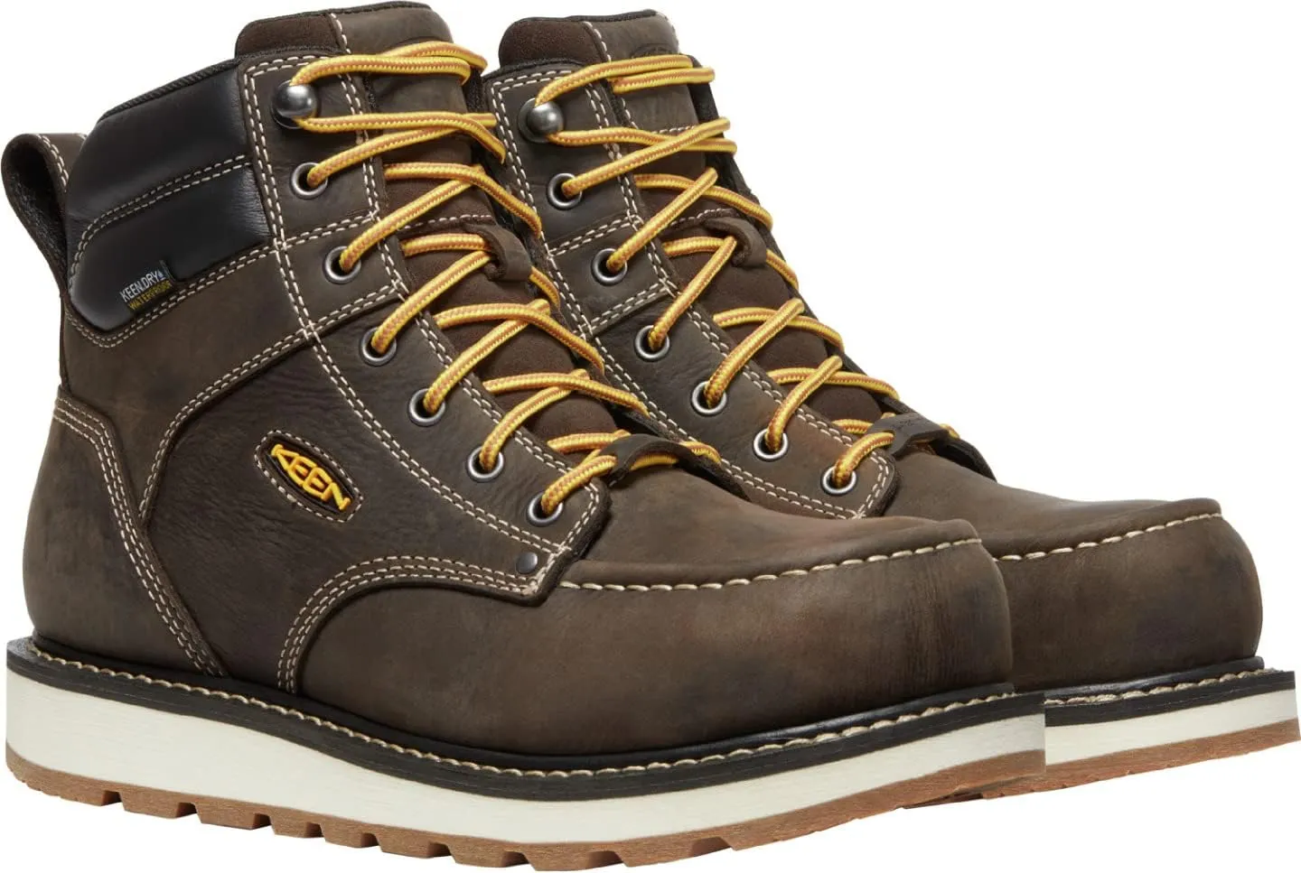 KEEN Utility Men's Cincinnati 6" Composite Toe Waterproof Wedge Work Boots