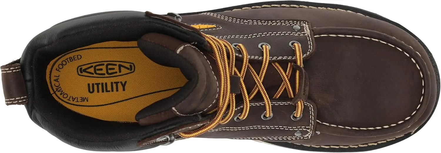 KEEN Utility Men's Cincinnati 6" Composite Toe Waterproof Wedge Work Boots