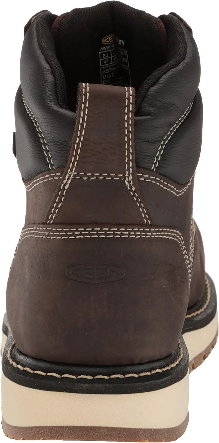 KEEN Utility Men's Cincinnati 6" Composite Toe Waterproof Wedge Work Boots