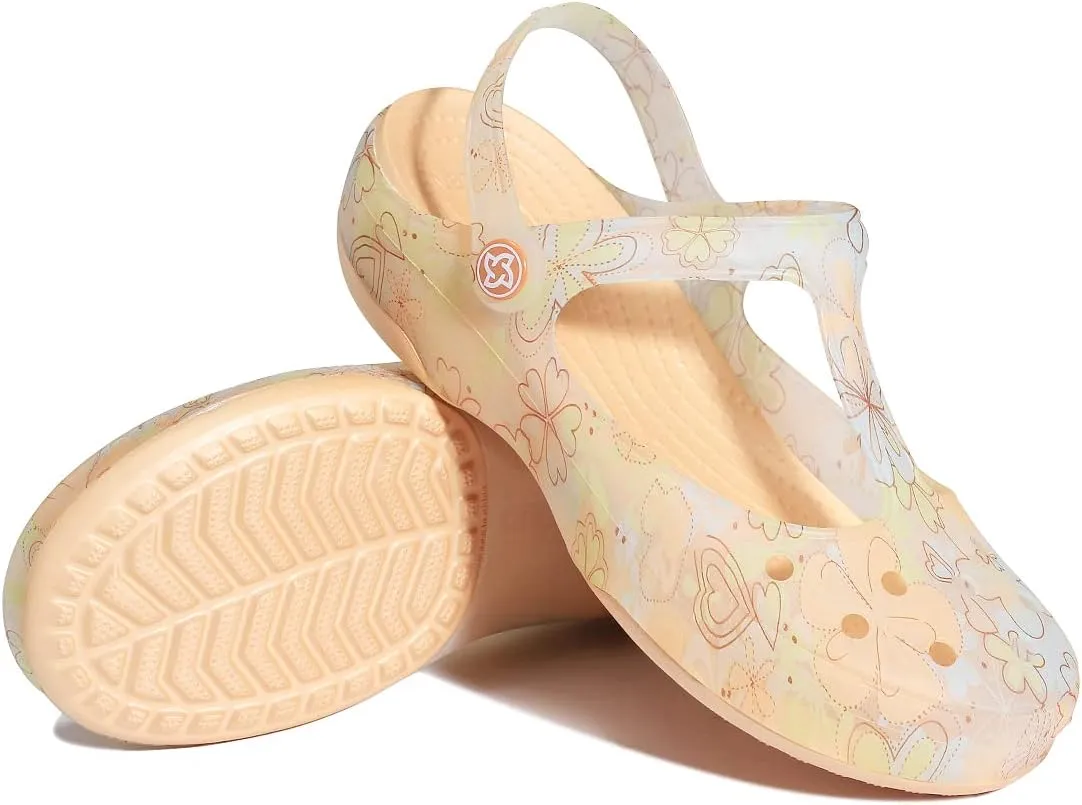 KELMALL Non Slip Clogs for Women, Classic Slip On Platform Nursing Garden Mules & Clogs Comfort Lightweight