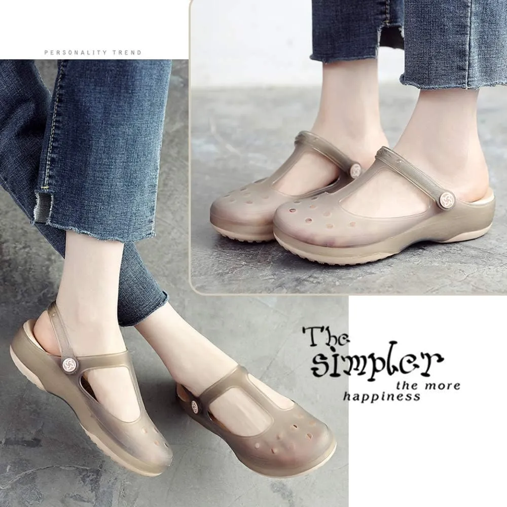 KELMALL Non Slip Clogs for Women, Classic Slip On Platform Nursing Garden Mules & Clogs Comfort Lightweight