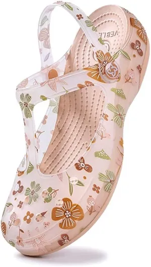 KELMALL Non Slip Clogs for Women, Classic Slip On Platform Nursing Garden Mules & Clogs Comfort Lightweight