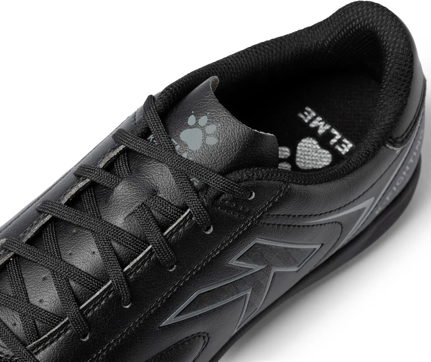 KELME Leather Indoor Soccer Shoes Futsal Turf Soccer Shoes Man Women Football Athletic Sneakers