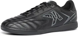 KELME Leather Indoor Soccer Shoes Futsal Turf Soccer Shoes Man Women Football Athletic Sneakers