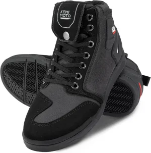 KEMIMOTO Motorcycle Shoes for Men Large-Scale Protection Motorcycle Boots Causal Mens Shoes Suitable for Riding